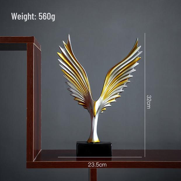 Modern Minimalist Resin Crafts: Wine Cabinet & Living Room Decor - Ideal for Office or Housewarming Gifts