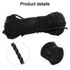 6mm Nylon Rope Coil 30M Length with Weatherproof and UV Resistant Material for Industrial Marine Greenhouse and Outdoor Uses