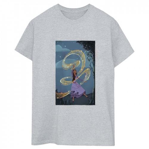 Wish Womens/Ladies Sparkle Scenery Boyfriend T-Shirt