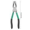 Carbon Steel Crafting Clip Pliers For Secure Glass Copper Rod Trimming With Improved Friction Coated Tip
