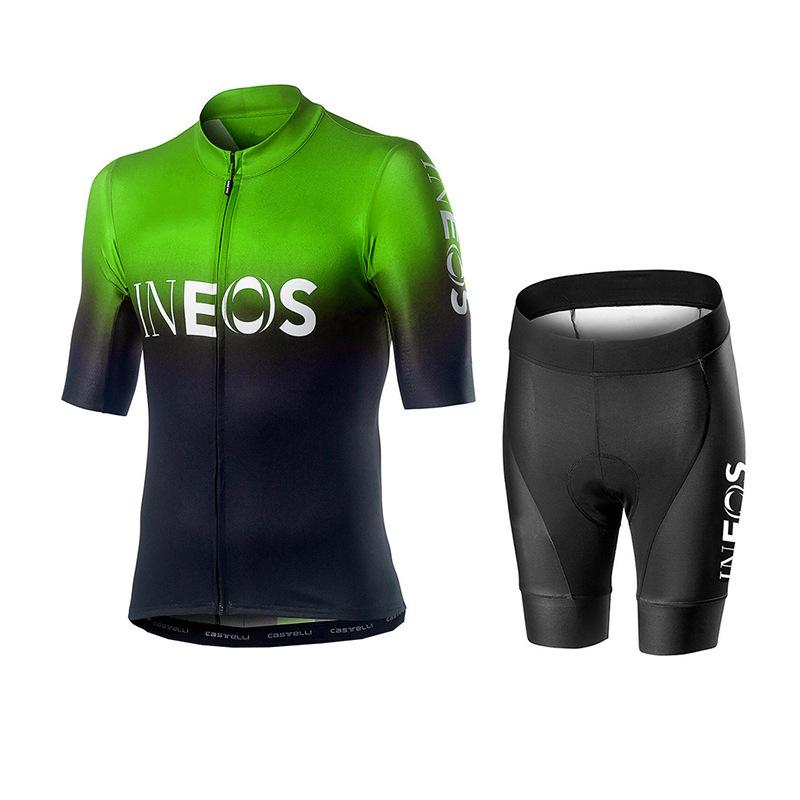 Cycling Suit Men's Summer Cycling Suit Breathable Short-sleeved Top Overalls 2026 Summer Breathable Cycling Suit Set