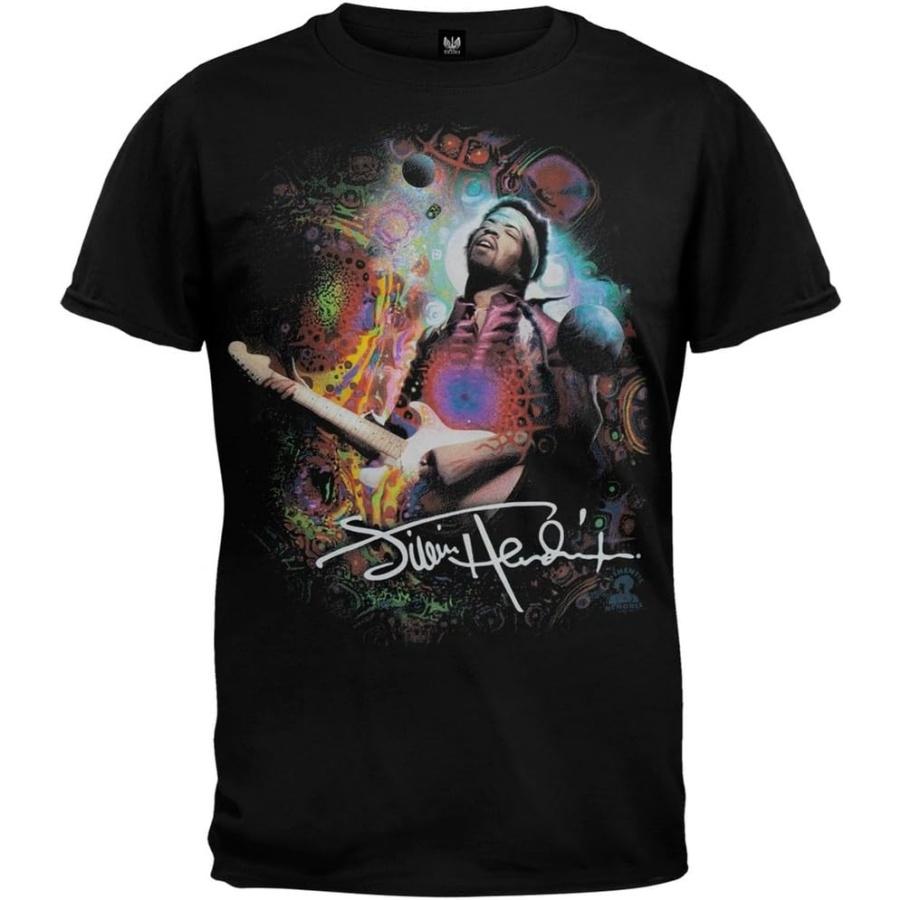 Jimi Hendrix - Angel T-Shirt - 2X-Large Mens Black 2X-Large S разноцветный