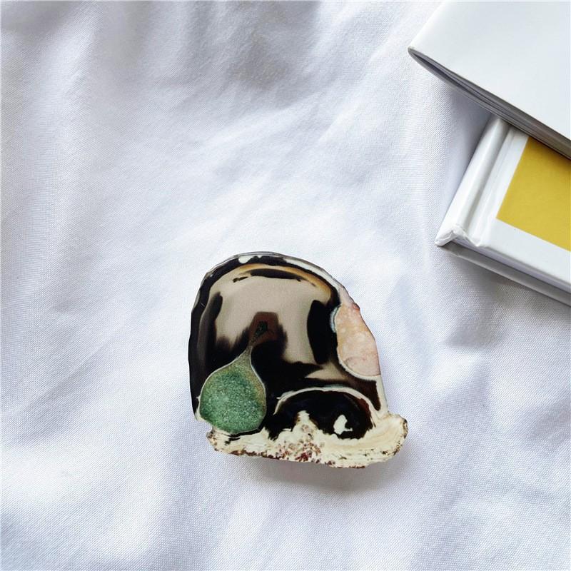 

Airbag Bracket Creative Art Be Careful With Hand Sliding Irregular Drip Glue Lazy Desktop Extendable Mobile Phone Wholesale