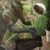 Dinosaur Jungle Curtain Window Tulle for Living Room Bedroom Kitchen Chiffon Sheer Window Treatment Decorations