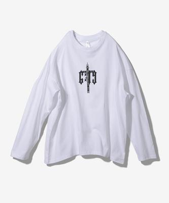 Paensyo 6:19 Cross Over Fit Long Sleeve - White