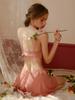 Luxury Lace Temptation Pajamas - Breathable Tulle Sling Dress for Women