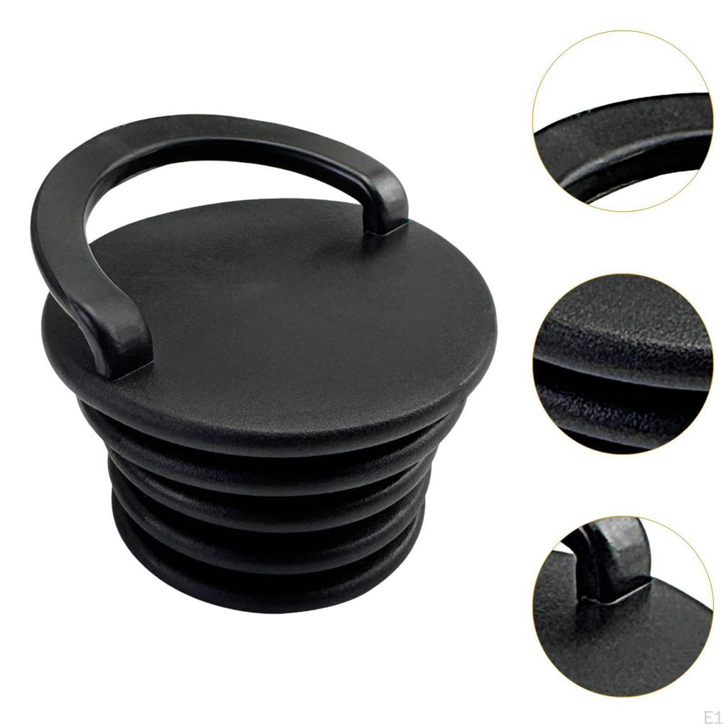 Kajak Lenzstopfen 50mm mit Griff Universal Einfache Installation Zubehör Boote Lenzöffnungen