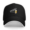 Casquette de Baseball Vendredi Bière Progression Graphique Polyester Réglable Sport Casual Respirant Couvre-chef pour Hommes Femmes
