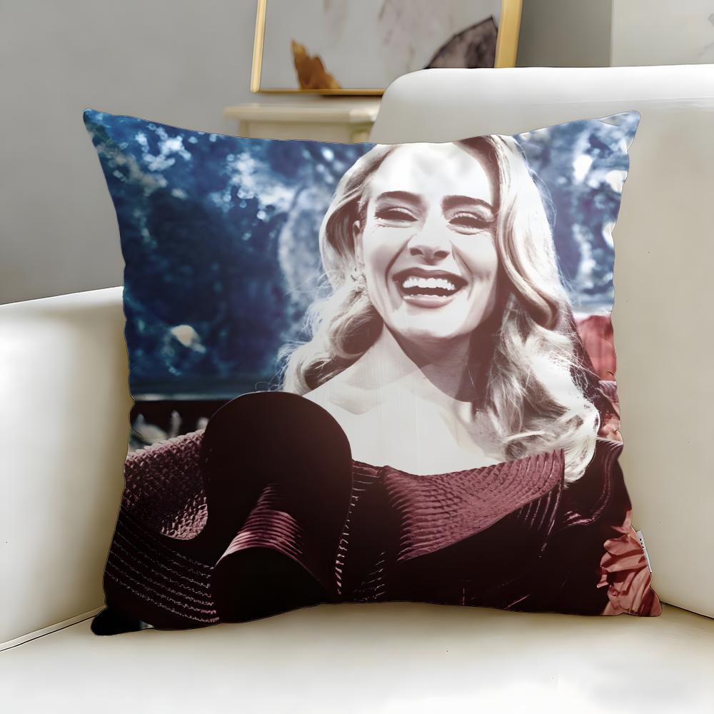 Klassisk sångerska Adele Kuddfodral Mjukt & Lätt att Tvätta Örngott – Mångsidigt för Soffa, Säng, Resa och Kontor