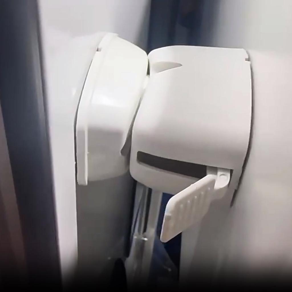 RV Baggage Door Catch Compartment Clips Plastic Door Catch Latch Holder Cargo RV Trailer Caravan Motorhomes Stop Entry