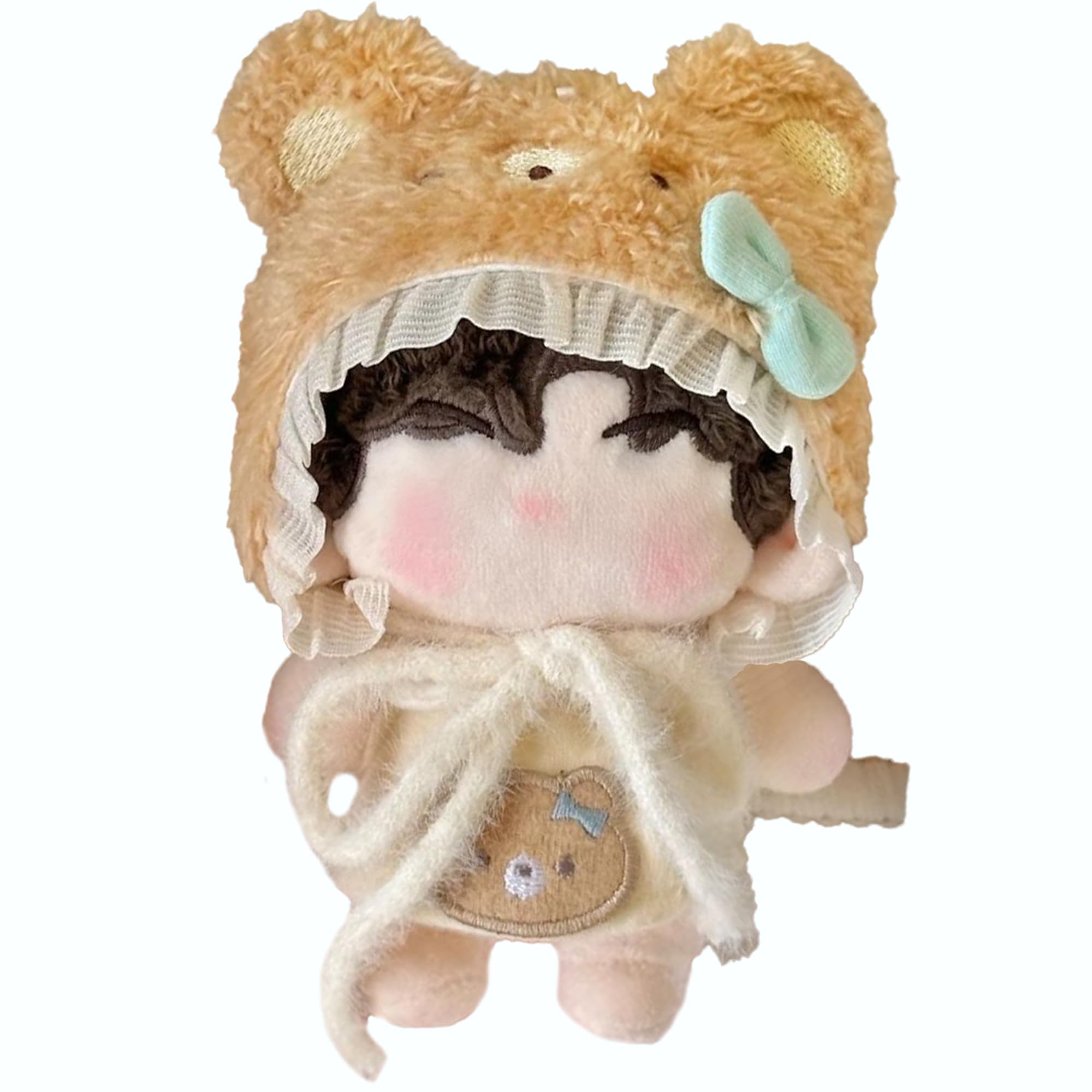 

Animal Hat & Plush Clothes Set for 10cm Bear, Plush Clothes, Kigurumi Accessories, Otaku Activities, Doll, Mascot, Kpopdoll Costume [Used]