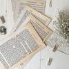 [USED] Antiques, used foreign books, old books, wrapping, interior decoration, collage