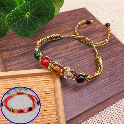 Bracciale Feng Shui Cinque Elementi Della Natura Fortunato Ricchezza Consacrato Regolabile