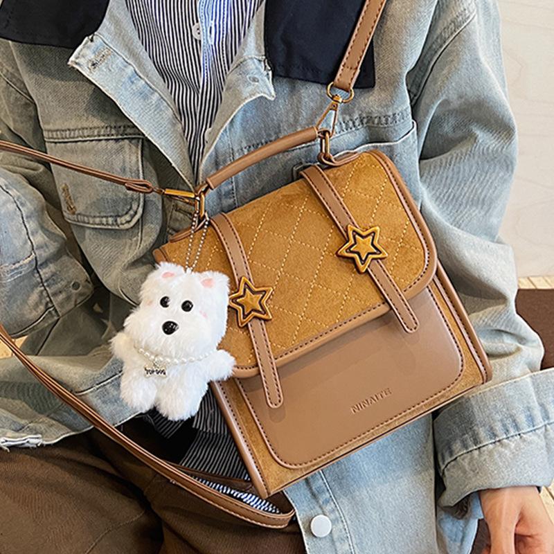 Student Backpack Women's 2025 Autumn New Outing Travel Backpack Korean Version of Class Commuter Shoulder Crossbody Bag