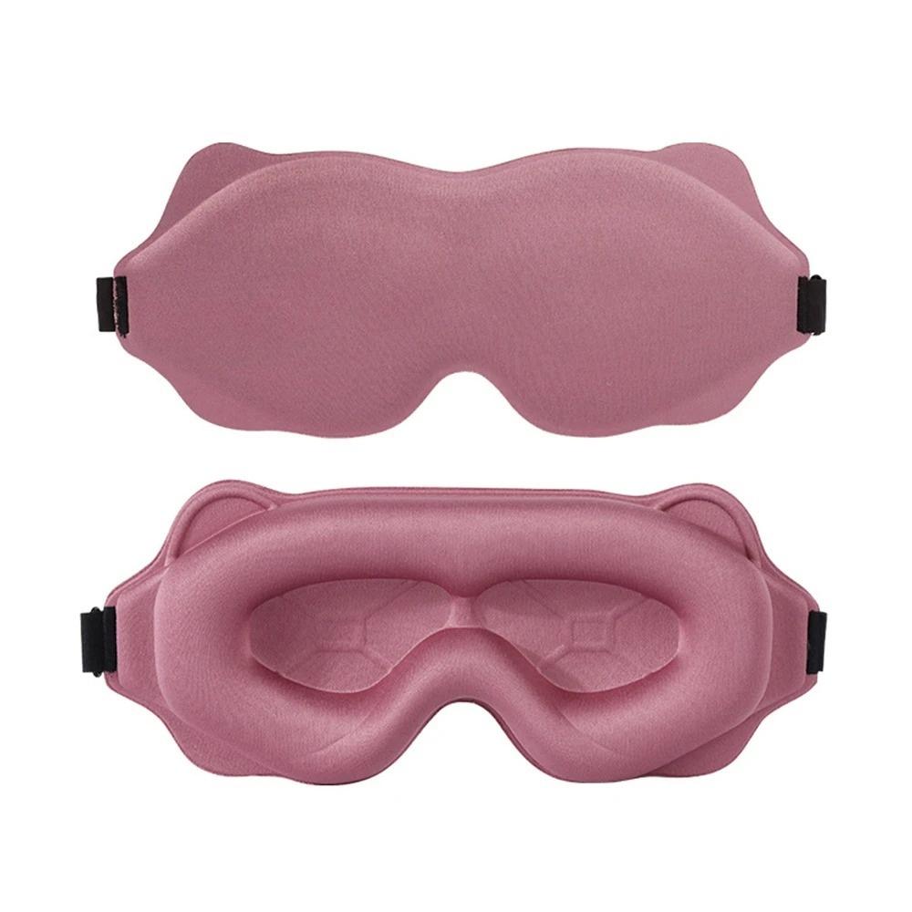 Travel 3D Sleeping Mask Block Out Light Soft Padded Sleep Mask 3D Contoured Eye Shade Sleeping Aid Face Eyepatch for Men Women
