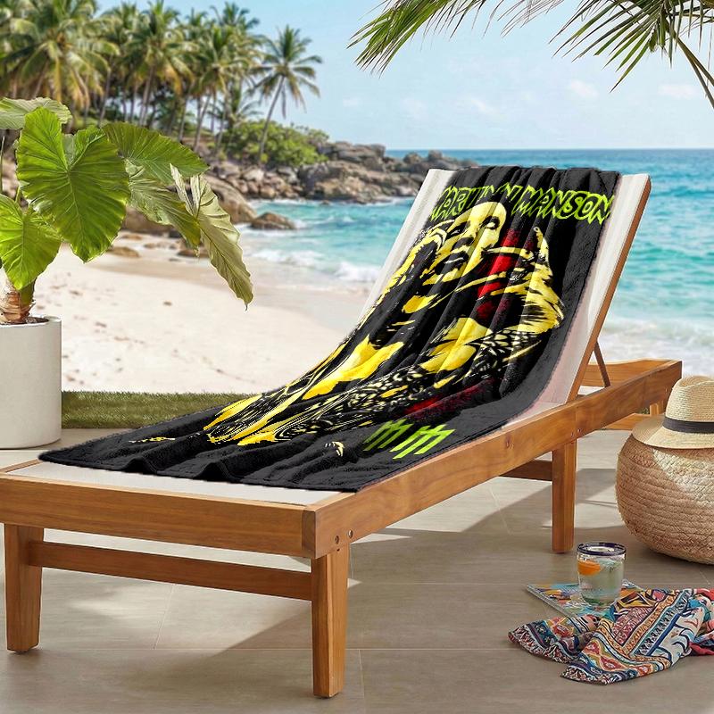 Martinimanson Fashion Beach Towel: Ideal for Summer Adventures Soft, absorbent and quick drying suitable for swimming and bathing