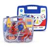 Premium Kids Medical Toy Role Hard Case 15pcs Set Features Realistic Sound And Light Effects