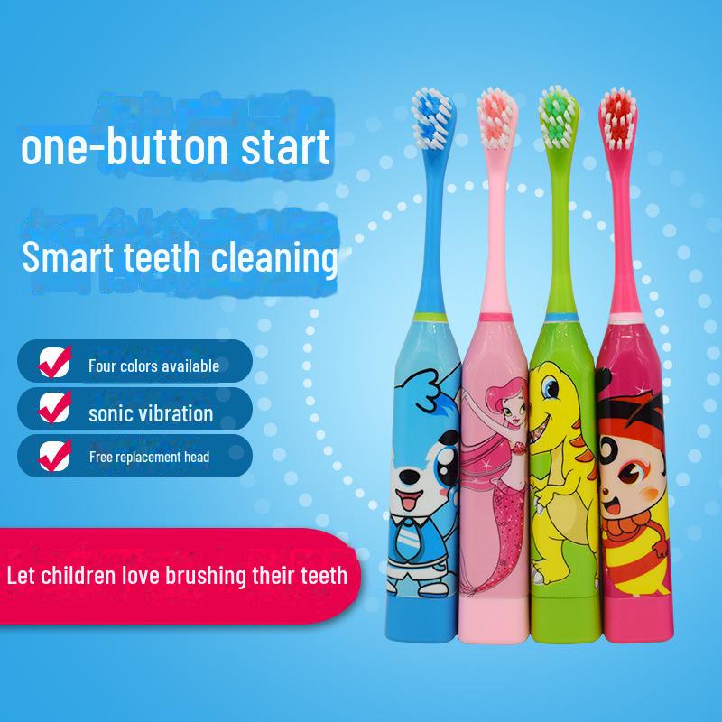 Children's Automatic Electric Sonic Toothbrush - Gift Toiletries