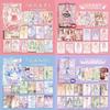 Princess Dress Up Sticker Album With Handmade Paper For Girls And Kids Craft Scene
