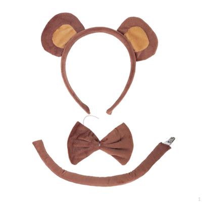 Niedliches Affenohren Kostümset für Kinder