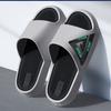 Summer Unisex PVC Flat Slippers Indoor Non-slip Bathroom Silent Slides Outdoor Beach Chunky Durable Sandals Sandalias Hombre New