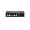 2,5 Gbit/s Ethernet-Switch 4 Ports 2500 Mbit/s Netzwerk-Switcher 2 Ports SFP+ Steckplatz 10G Home Lab Hub Internet-Splitter Plug and Play