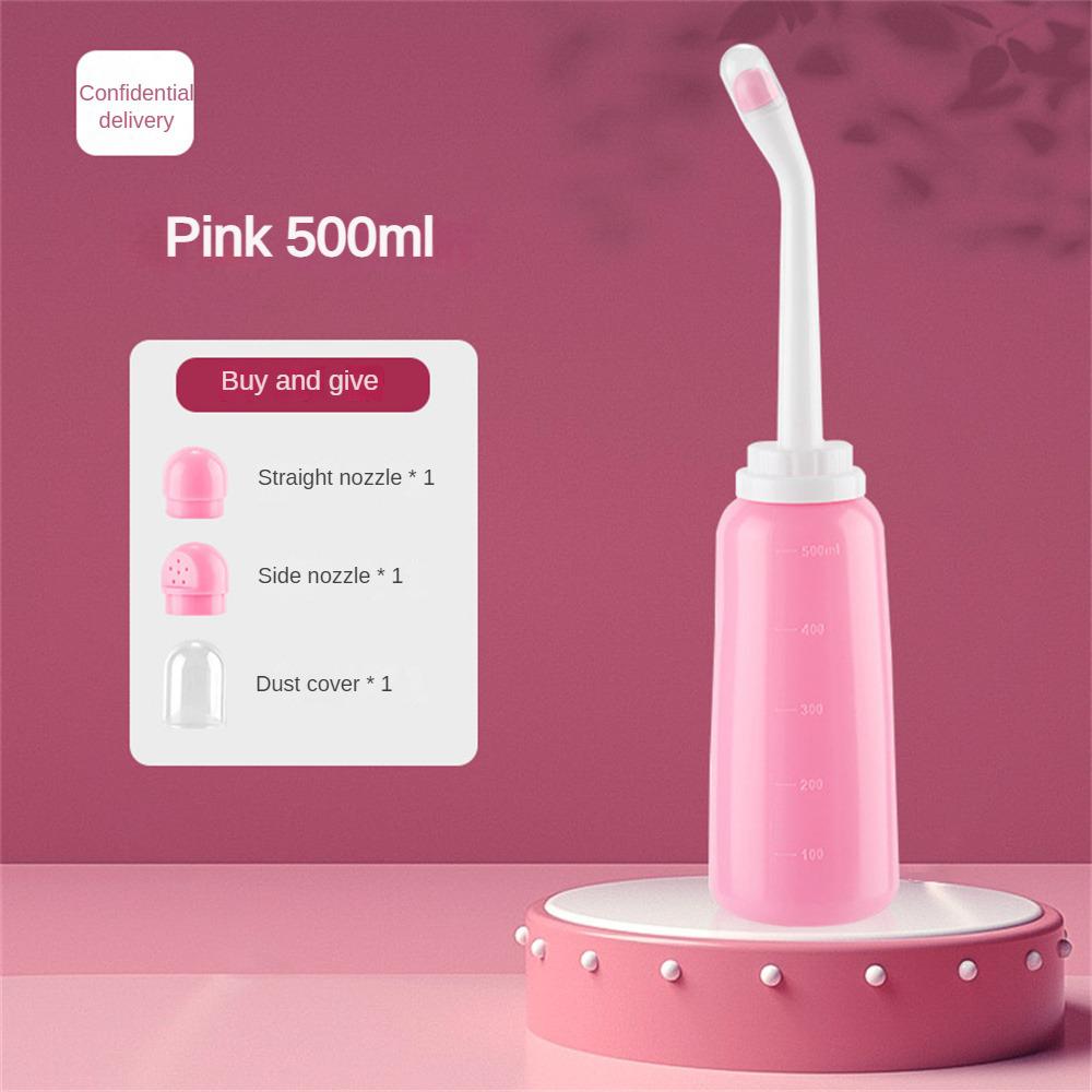 Wash Ass Portable Handheld Blue 500ml Cleaning Toilet Spray Cleanable Travel Carry Pte Handheld Spray Small Sitz Spray