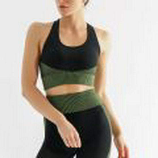 2021 Women's High Waist Butt-Lifting Bubble Sport Zipper Yoga Suit