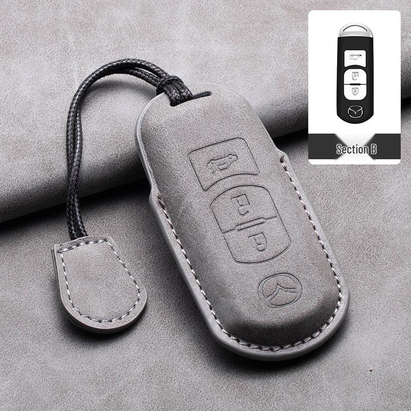 Mazda Axela Retro Key Cover for CX4, Atenza, CX5, and Mazda3