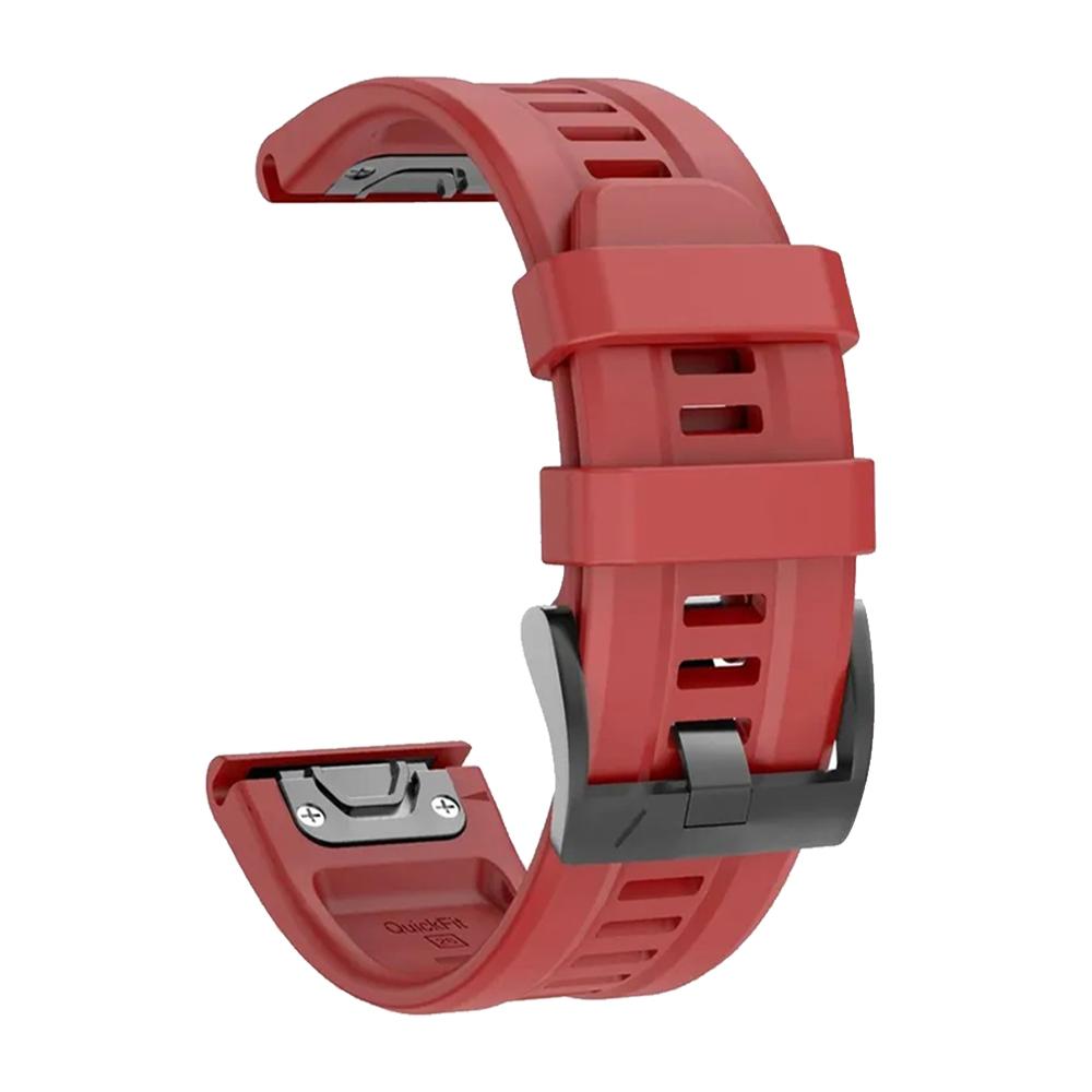Two Tone Silicone Watch Band QuickFit 22mm 26mm For Garmin Epix Pro Gen 2 47mm 51mm/Fenix 7X 7 Pro/Quatix 6 6X 5X Strap Bracelet