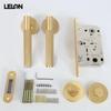 Zinc Alloy Split Handle Lock for Home, Hotel, and Bathroom Doors
