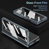For Samsung Galaxy Z Fold 7 6 5 4 Phone Case ,Hinged Protection Cover Shockproof PC + Screen Tempered Glass Protector Film With Pen Slot & Free Stylus