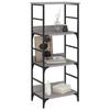 VidaXL Bibliothèque sonoma gris 50x33x117,5 cm bois d'ingénierie 835272