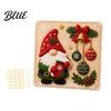 Christmas Stocking Fillers DIY Felt Craft Kit Santa Snowman Sticker Art Gnome Tree Displays Wreath Peel And Stick Kit for Teens Holiday Party