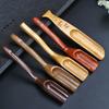 Chinese Kongfu Tea Scoop Wood/Bamboo Retro Style Natural Delicate Spoon Portable Bamboo Teaspoon Tea Accessories
