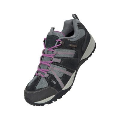Womens/Ladies Direction II Suede Wide Walking Shoes