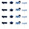 Cake School Graduation Decor With Colorful Paper Flags For Party Prop Venue