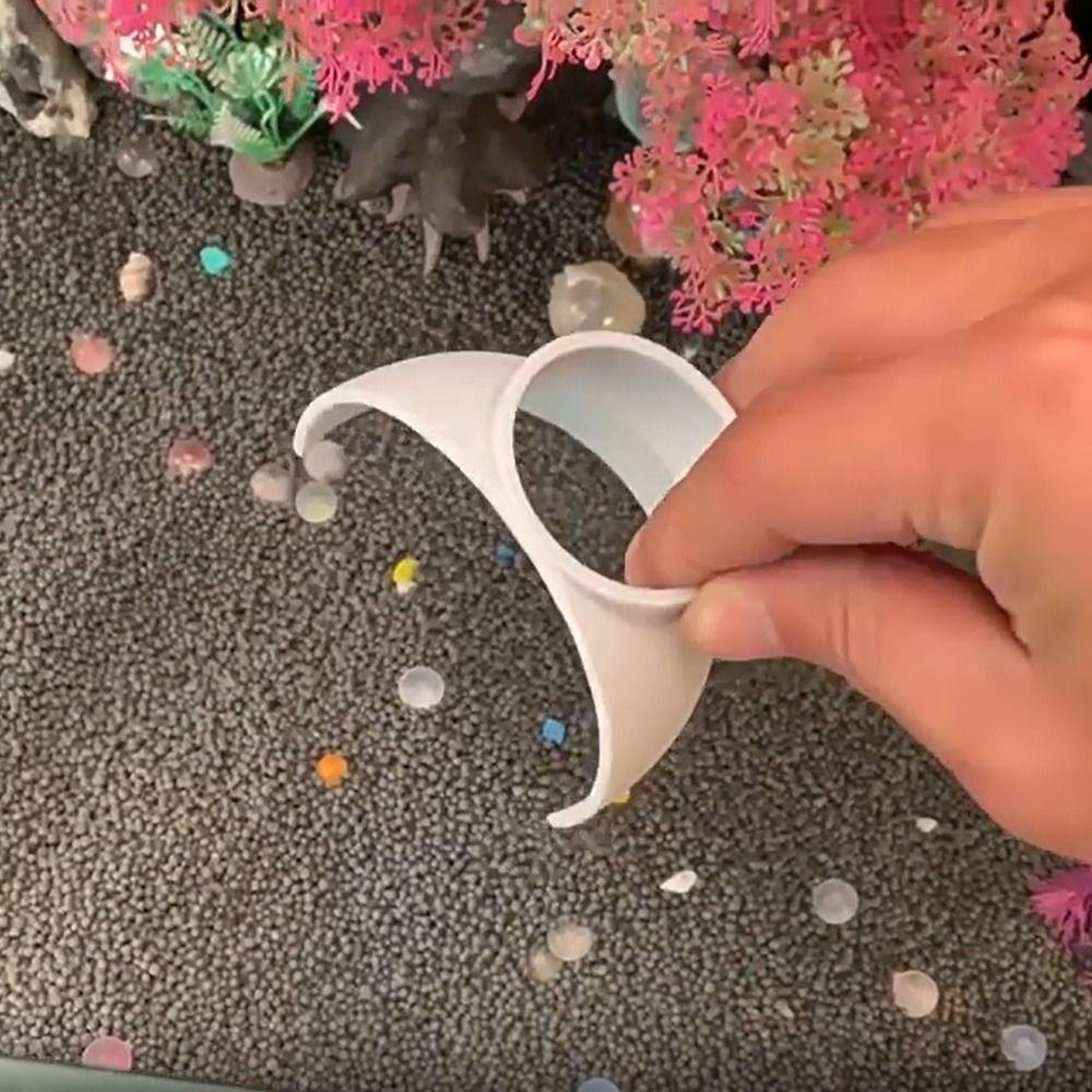 Künstliche Fisch Garnelen Versteckhöhlen 3D-Druck Betta Garnelen Tunnel Fisch Laichnest Eckplatzierung