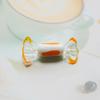 Handcrafted Glass Candy Ornament: Fruit Bowl Keepsake - Creative Holiday Gift