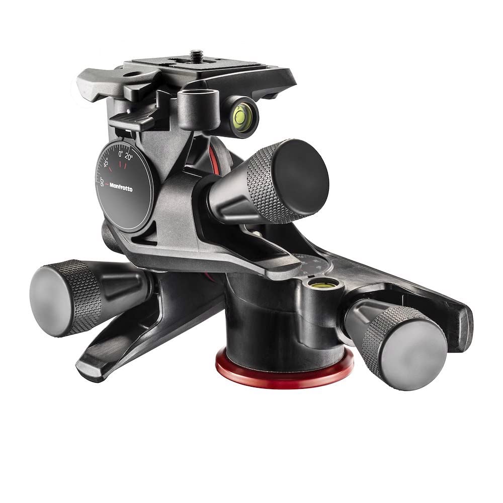Manfrotto Geared Pan XPRO Головка с червячным механизмом XPRO для точной быстросъемной площадки Максимальная грузоподъемность Вес Адаптер MHXPRO-3WG Трехосевая головка, Кадрирование,