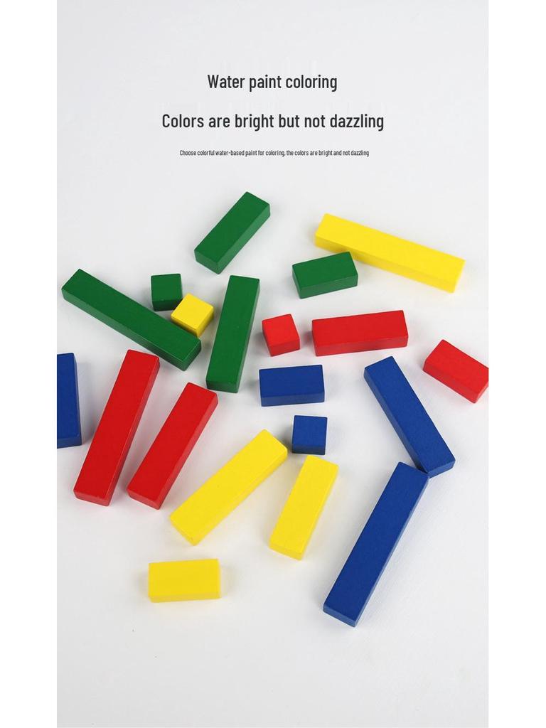 Montessori Educational Wooden Puzzle: Colorful Geometric Shape and Color Recognition Blocks for Children