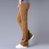 Lässige Micro-Schlaghose für Herren, Cordhose, koreanische Version der Slim-Fit-Schlaghose