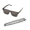 Urban Classics Unisex Adult 105 Rectangular Sunglasses With Chain