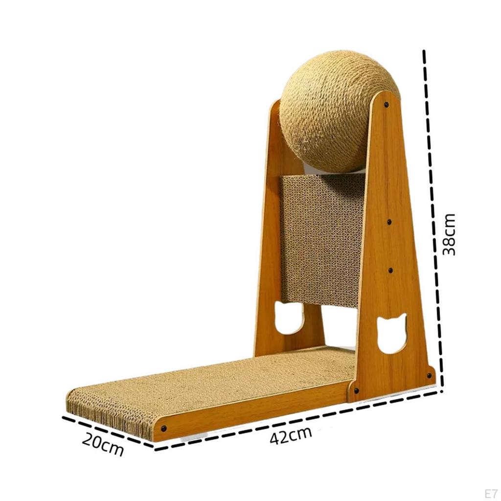 Cat Scratch Toy Board Sofa Furniture Shelter Sisal Ball Interactive Pet Toys for