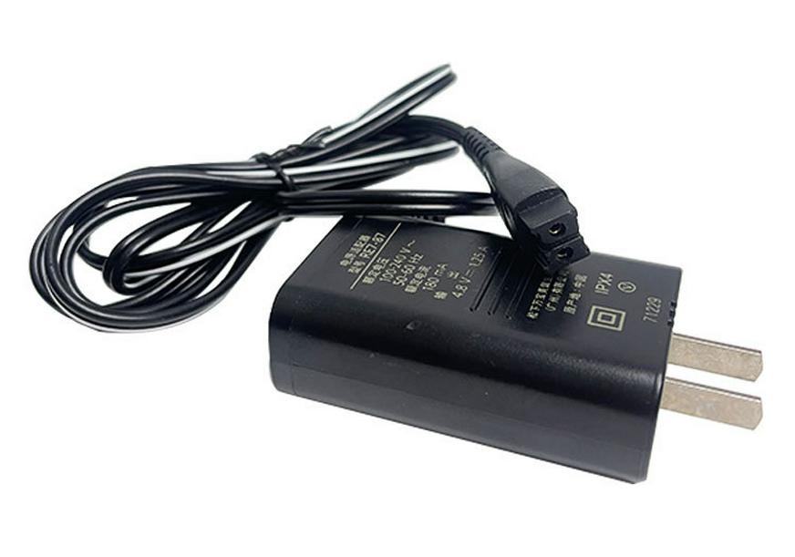RE7-87 4.8V 1.25A Charger for Panasonic Shavers: LV50, LV5E, RT3, ES-SL83, WS-L7D