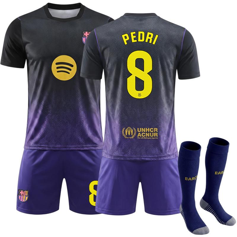 2627 Barcelona Auswärtsfußballtrikot Nr. 10 Yamal Sportbekleidung Barcelona