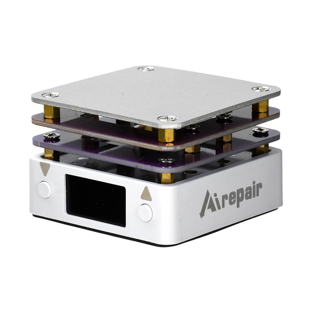 Placa de Aquecimento Mini de Temperatura Constante PD65W 20V, 10–300°C, Placa de Aquecimento Ajustável Digitalmente com Porta Tipo-C