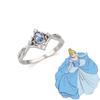 Clear Crystal Wedding Rings for Women Luxury Vintage Engagement Bridal Women Finger Ringen Aestethic Elegant Jewelry Gift