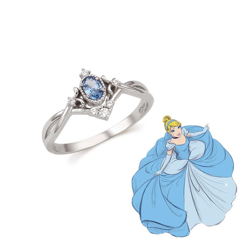 Clear Crystal Wedding Rings for Women Luxury Vintage Engagement Bridal Women Finger Ringen Aestethic Elegant Jewelry Gift