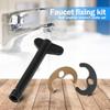 Tap Faucet Fixing Fitting Kit Bolt Washer Wrench Plate Kitchen Basin Tool Plastic Hexagonal Wrench for Repairing Faucets